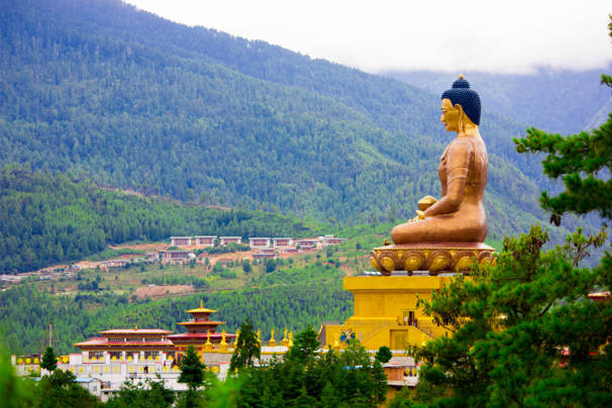 Buddha Dordenma statue in Thimphu